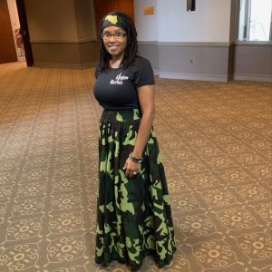Full Length Camo Skirt